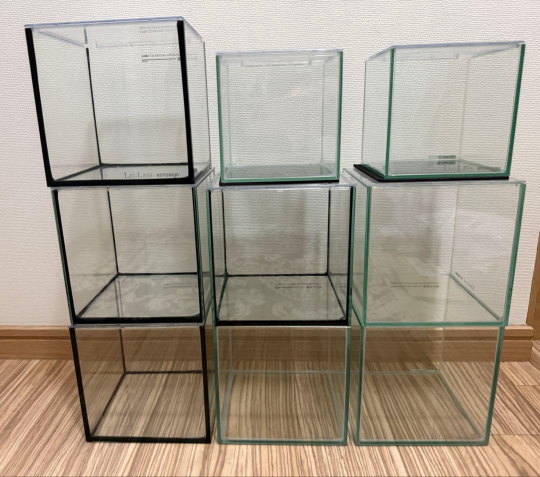 今週限定値下げ コトブキ キューブ水槽150 7個 キューブ水槽120 2個
