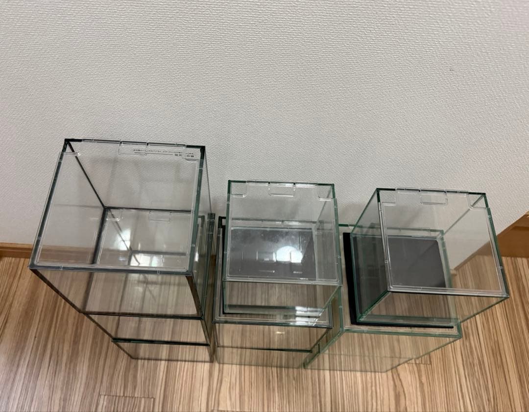 今週限定値下げ コトブキ キューブ水槽150 7個 キューブ水槽120 2個