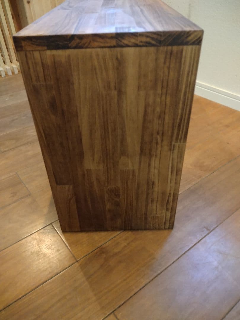 木製　ハンドメイド　オーダー　コの字　サイドテーブル　テレビ台　水槽台