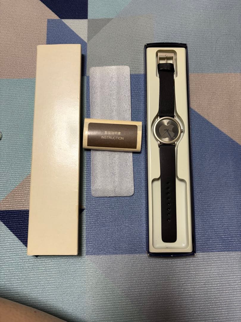 【未使用】Apple アップルロゴ 腕時計 クォーツ　セイコー製