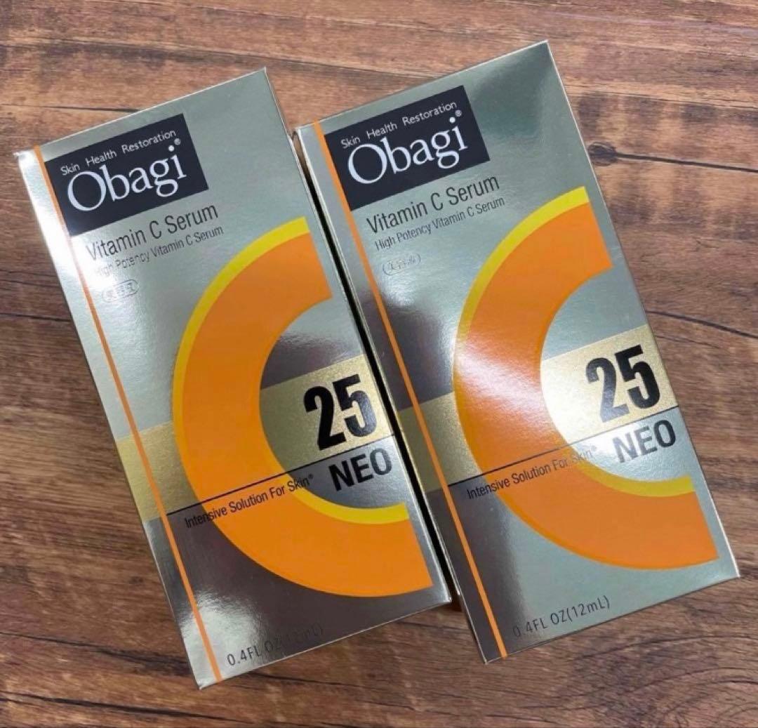 新品未開封 Obagi オバジ 美容液C25 NEO 12ml_l 2個@2