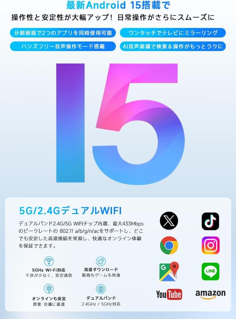 ✨1点物✨PHILIPS Android15 タブレット 10インチ フィルム付