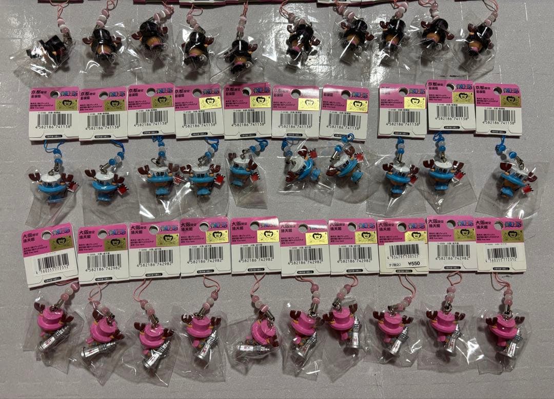 新品　チョッパー ご当地　ストラップ ワンピース ONE PIECE 40個