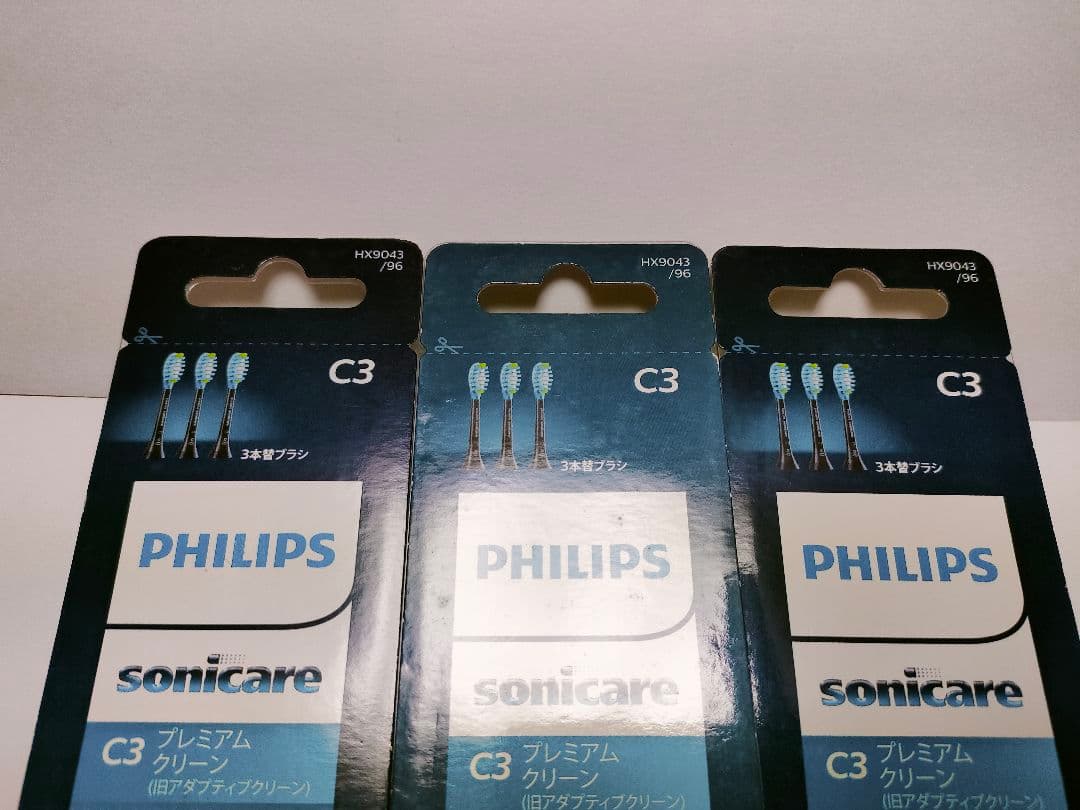 3　新品未使用品　PHILIPSSonicareC3 替えブラシ3本入　匿名配送