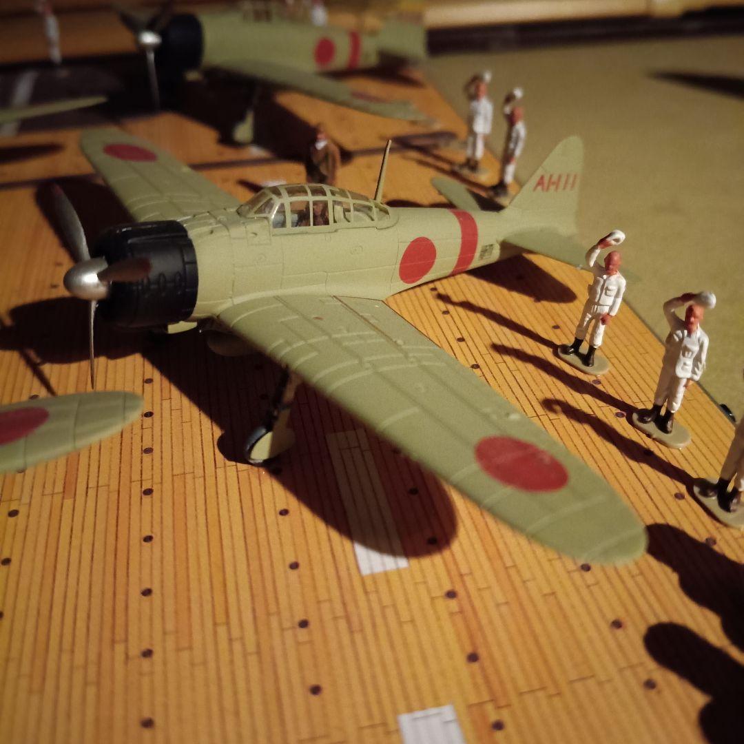 零戦21型 完成品 ジオラマ