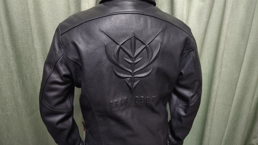 ジオン本革ライダースジャケット