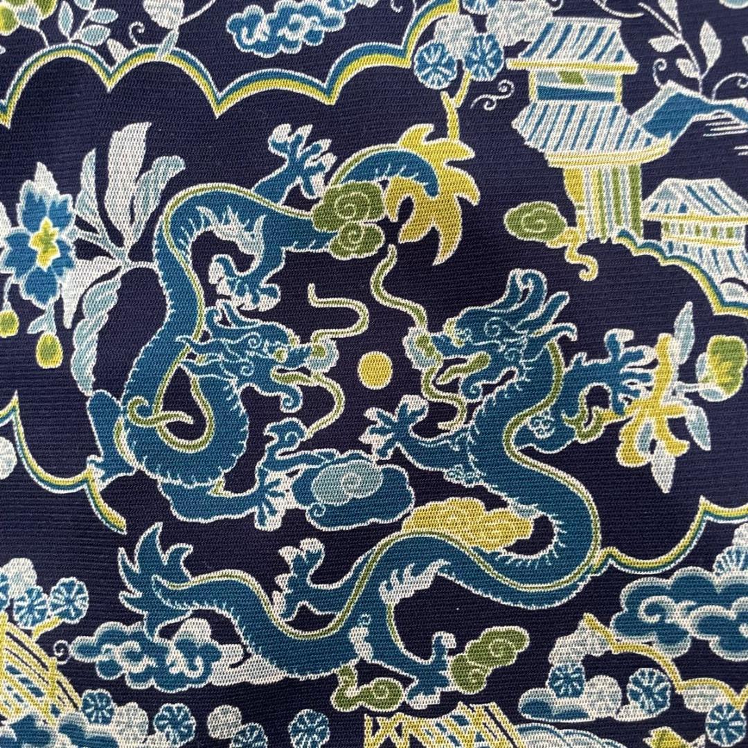 ヴィヴィアンタム パワーネット　ワイドパンツ ドラゴン柄 龍 Lサイズ 40