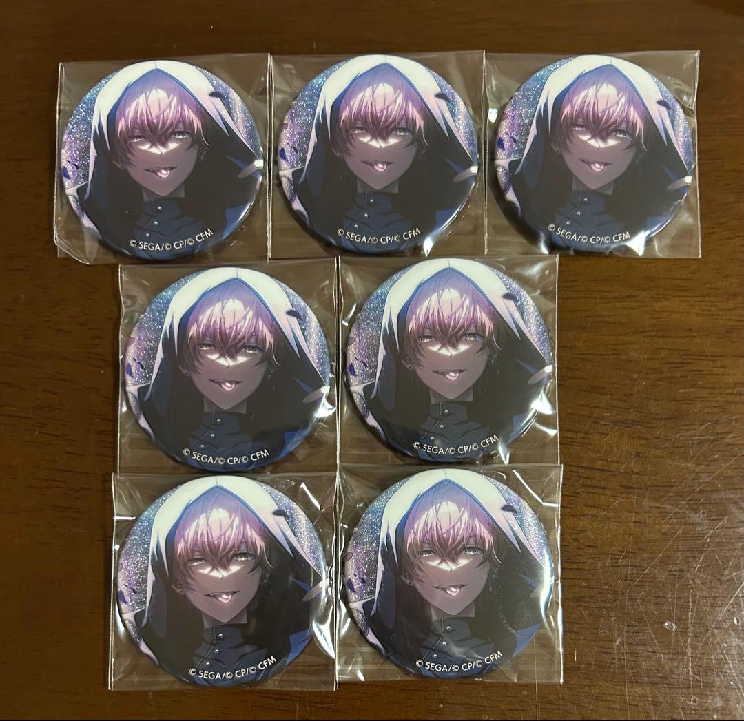 プロセカ グリッター缶バッジ 黒百合 5B 東雲彰人 ①