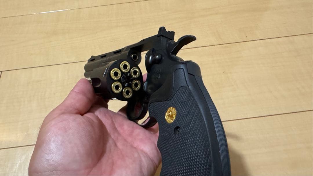 東京マルイ ガスリボルバー コルトパイソン 6インチ　ホルスター等セット