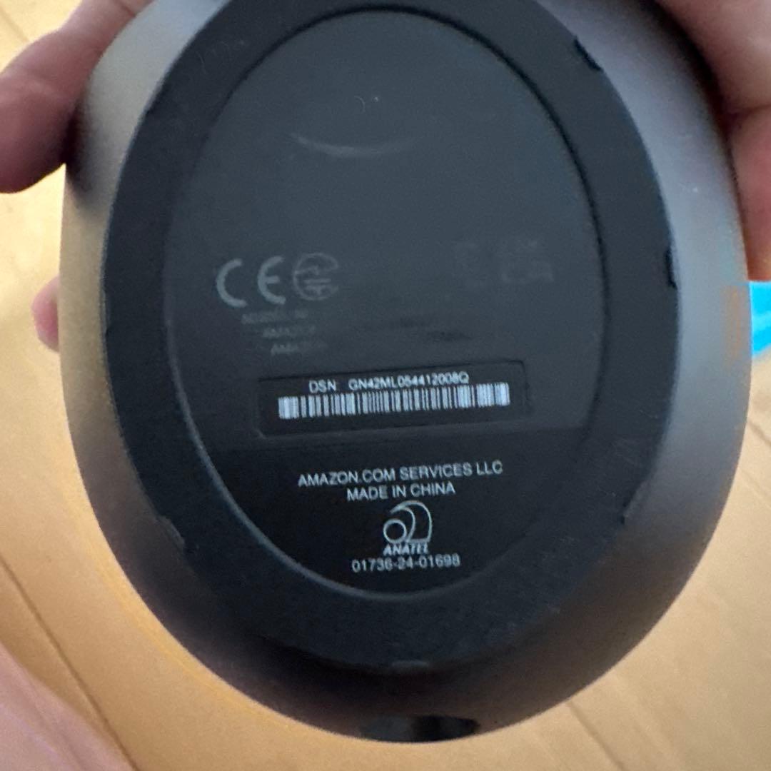 Amazon echo spot ブラック　2024年モデル