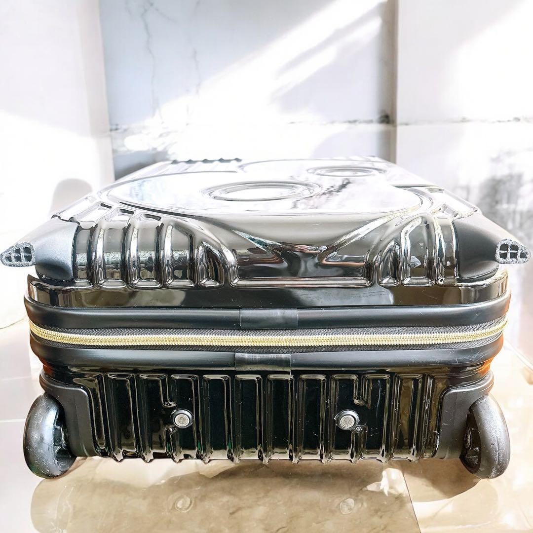 希少 ムータ マリン キャリーケース トラベルケース 機内持ち込み 黒 約32L