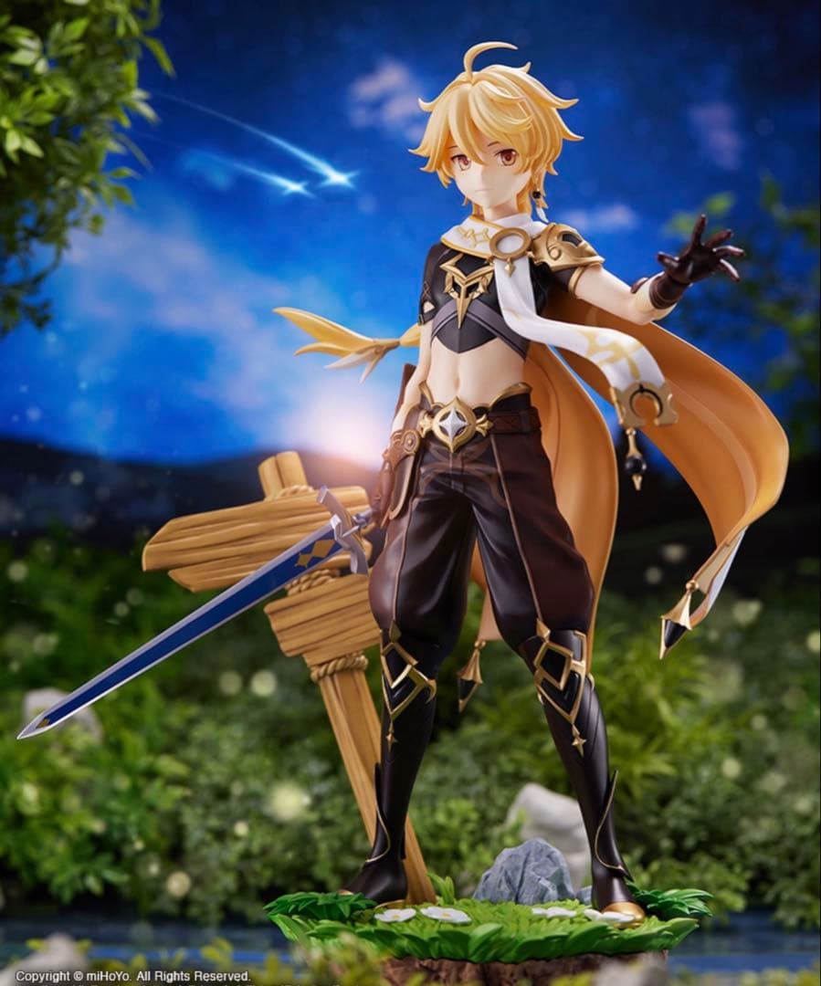 コトブキヤ 原神 フィギュア 蛍（Lumine）＆空（Aether） 2体セット