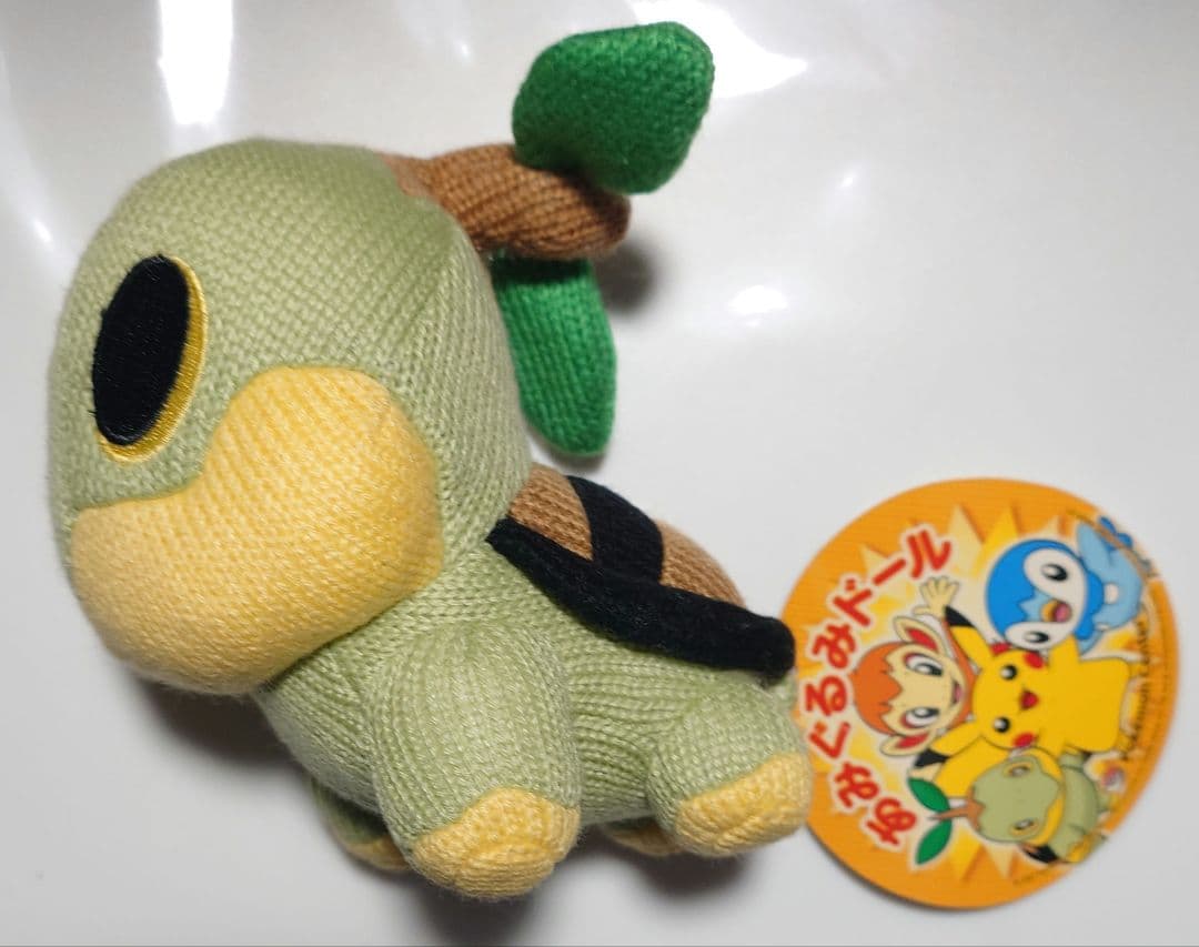 ポケットモンスター　ナエトル　あみぐるみ