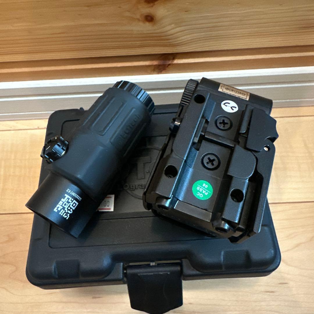 希少✨EOTECH レア刻印モデル ホロサイト & 3倍ブースター　レプリカ