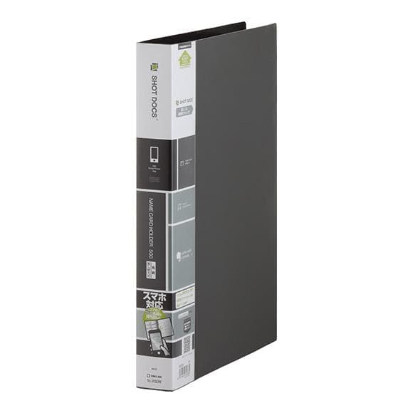 新品10個！キングジム 名刺ホルダー ショットドックス 36SDW