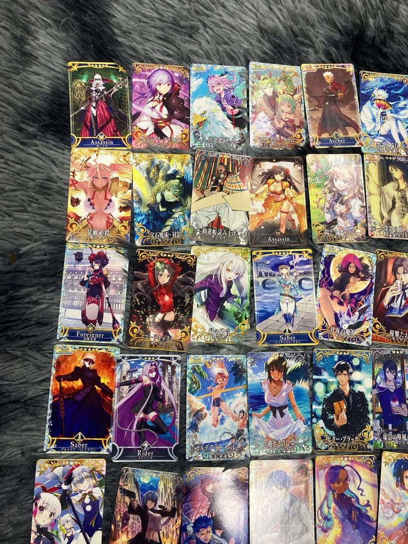 A0105)FGO フェイト　アーケード　91枚まとめ販売