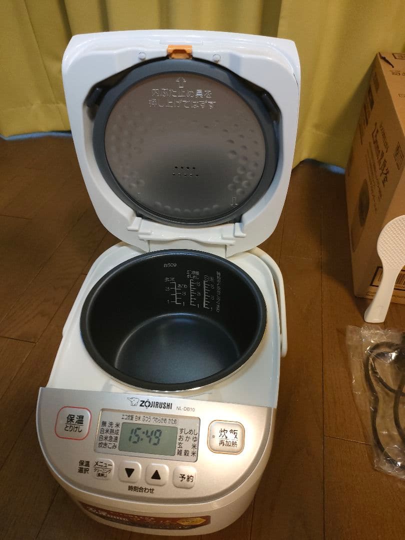 2024年製 象印 NL-DB10-WA 5.5合 炊飯器