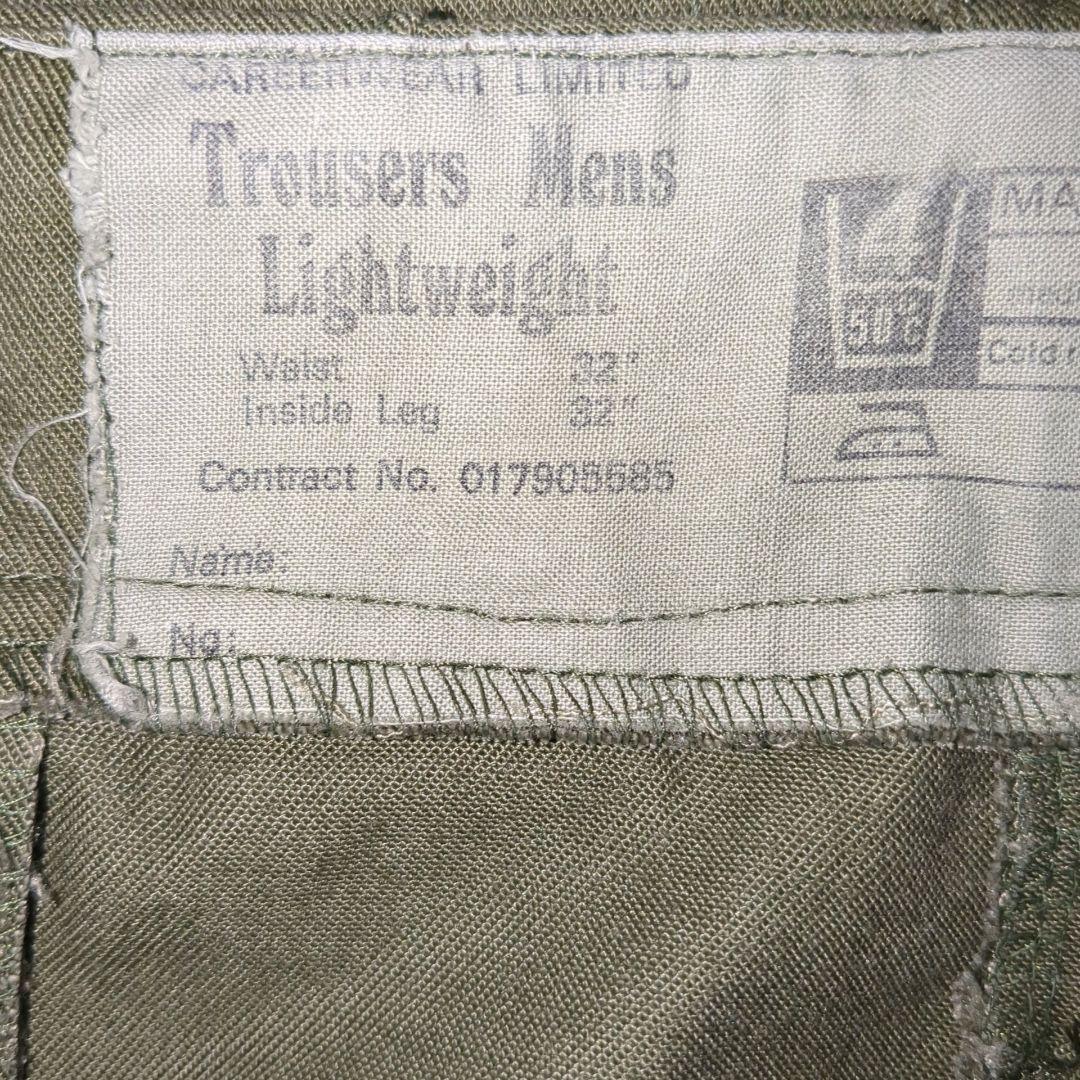 【美品】イギリス軍フィールドシャツ＆トラウザス（ズボン）