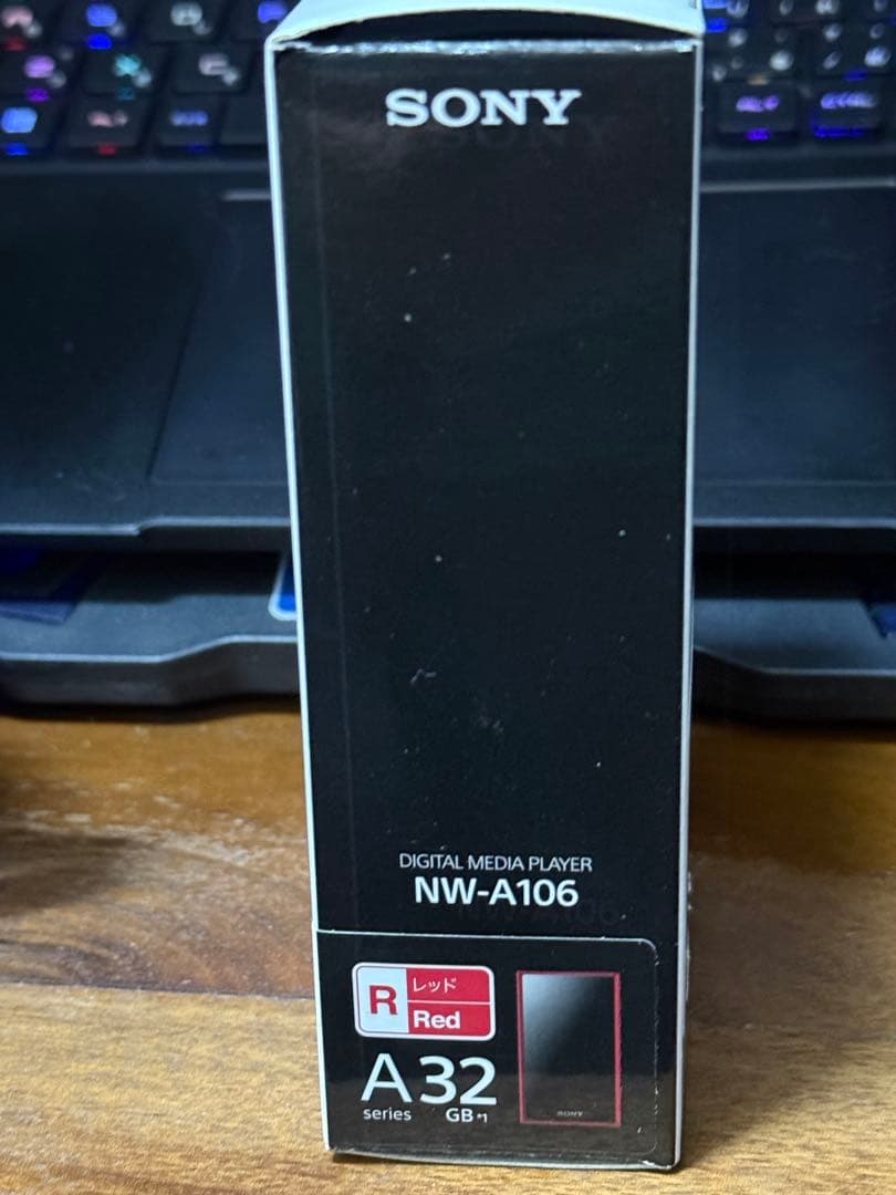 SONY WALKMAN NW-106レッド(32GB)128GBのSDカード付