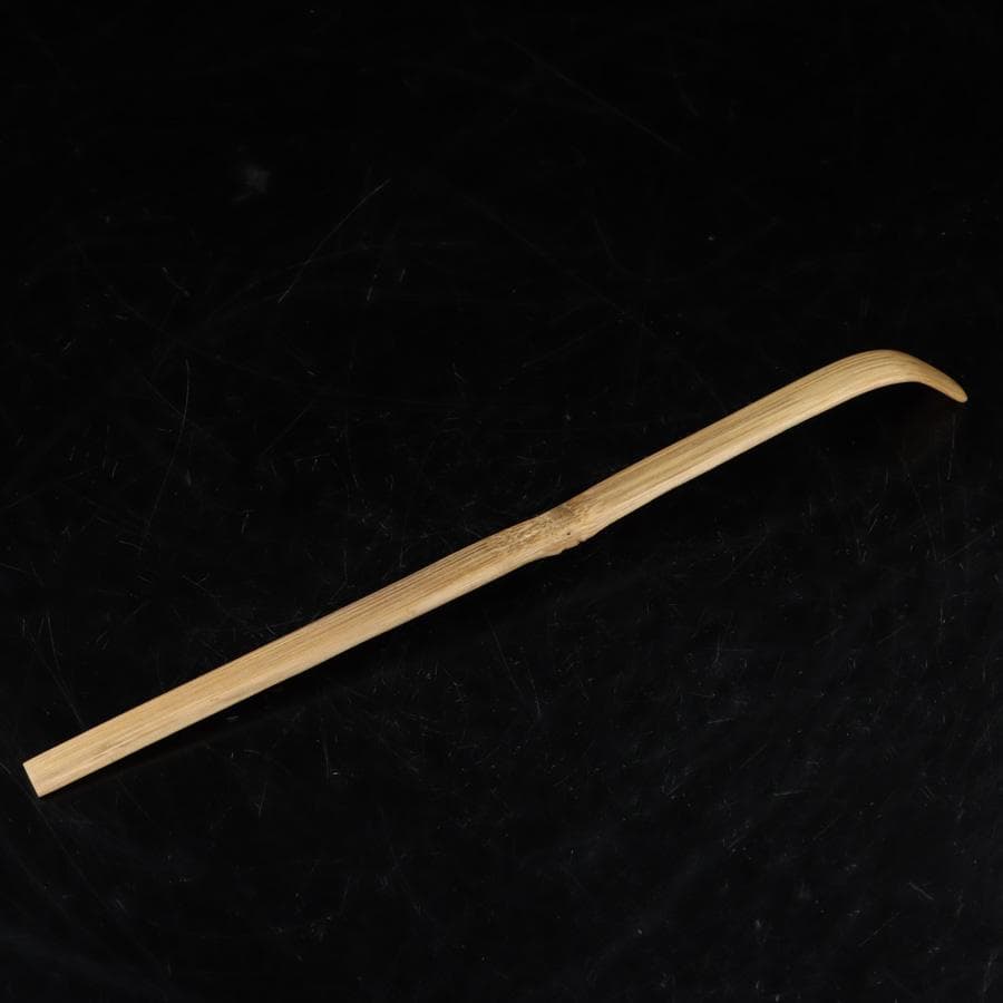 Y2595-2 茶道具 大徳寺 小堀卓巌書付 茶杓 共箱　　NN