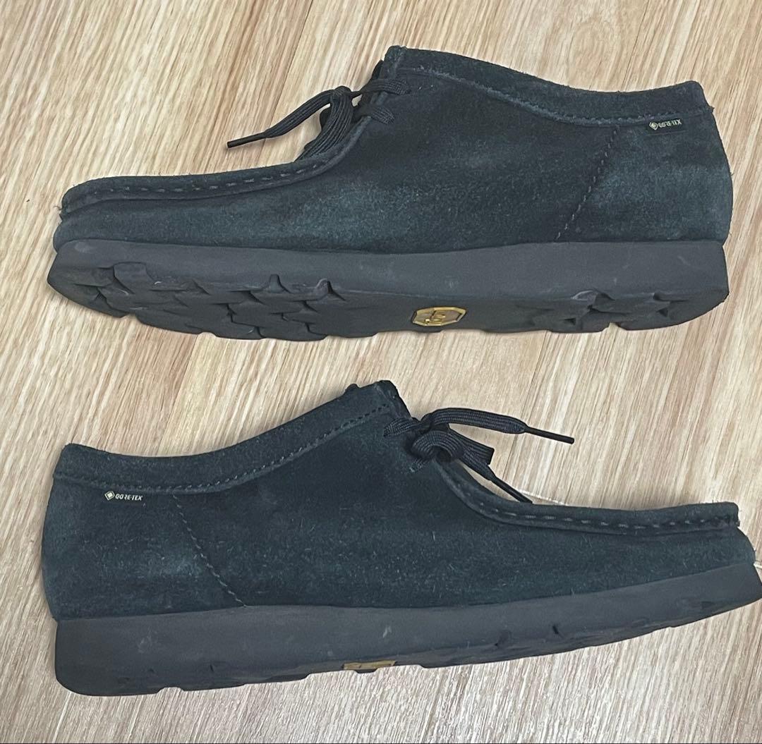 EU42 Clarks wallabee GTX クラークス　ワラビー　ブラック