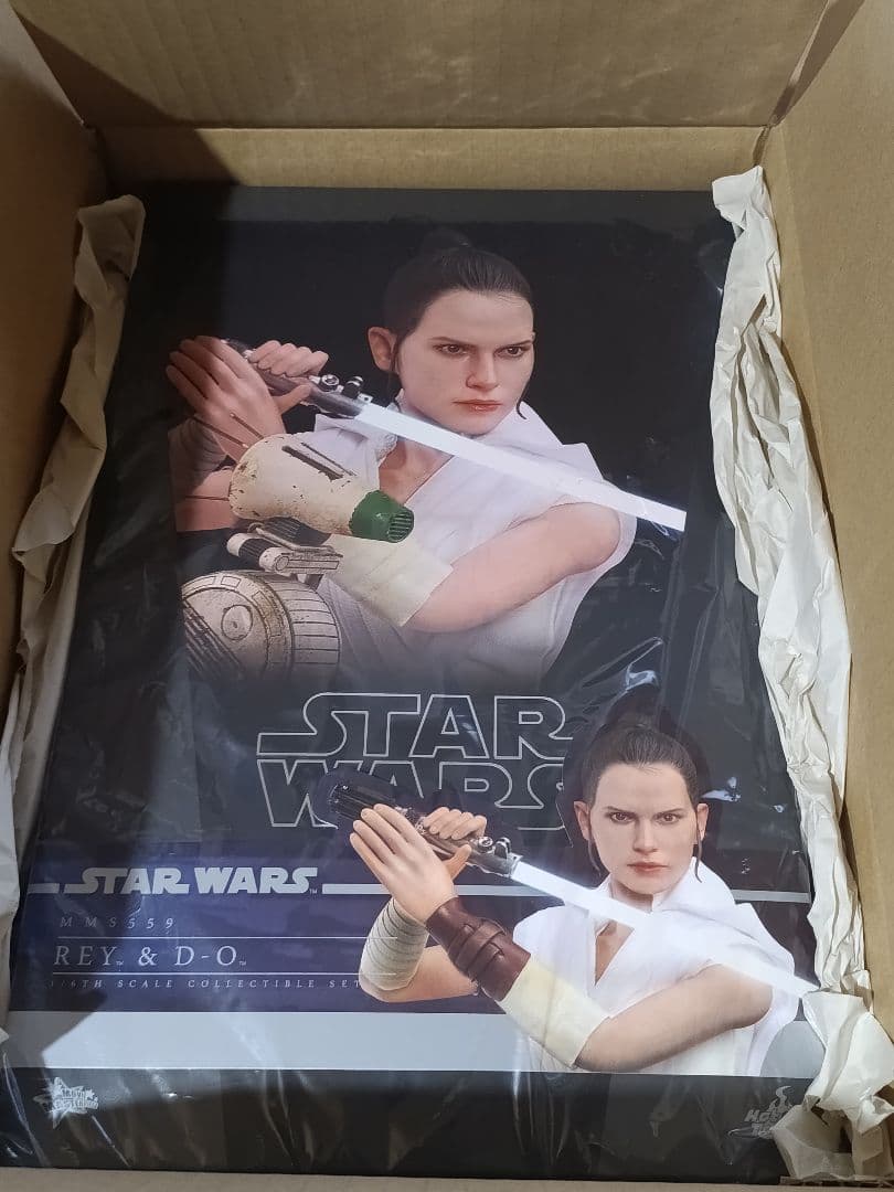 ホットトイズ『スター・ウォーズ／スカイウォーカーの夜明け』レイ＆Ｄ-Ｏ 1/6