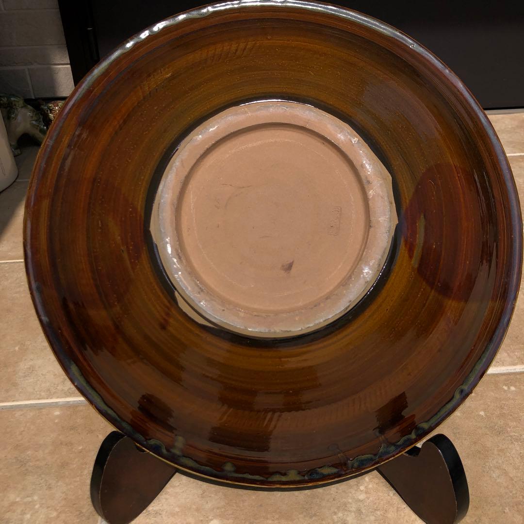 小鹿田焼　大皿　陶芸