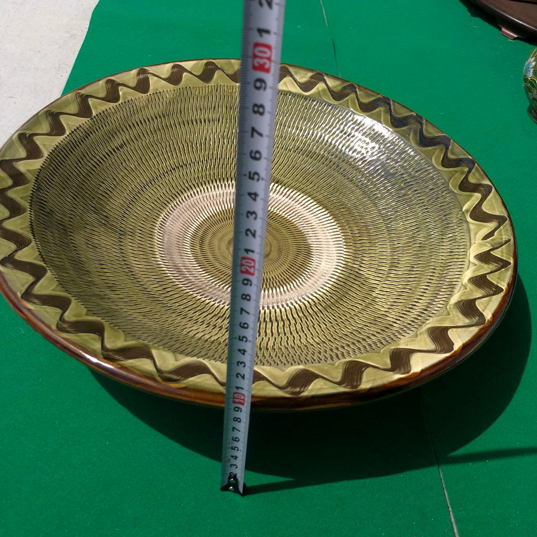 小鹿田焼　大皿　陶芸