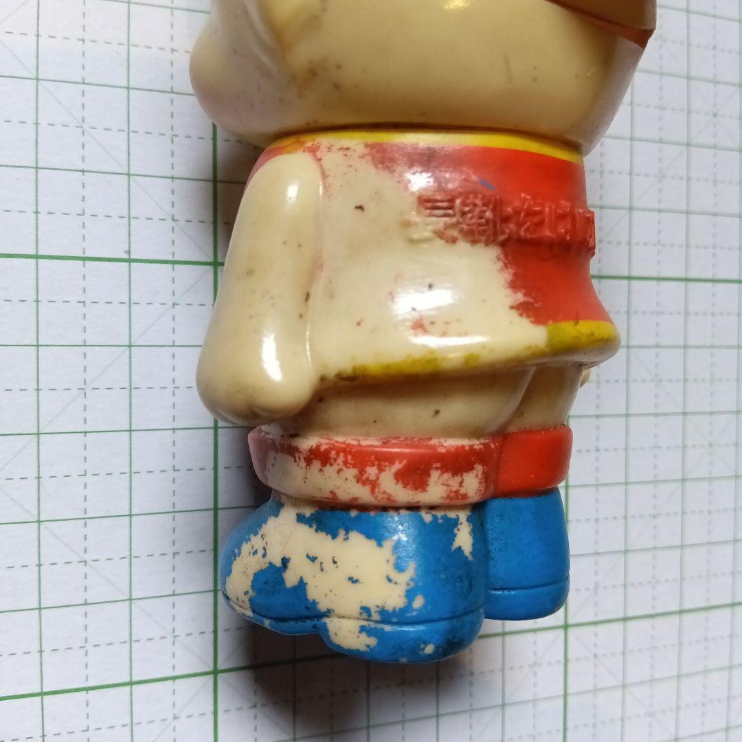 長靴をはいた猫　ソフトビニール人形　貯金箱　昭和レトロ　ソフビ