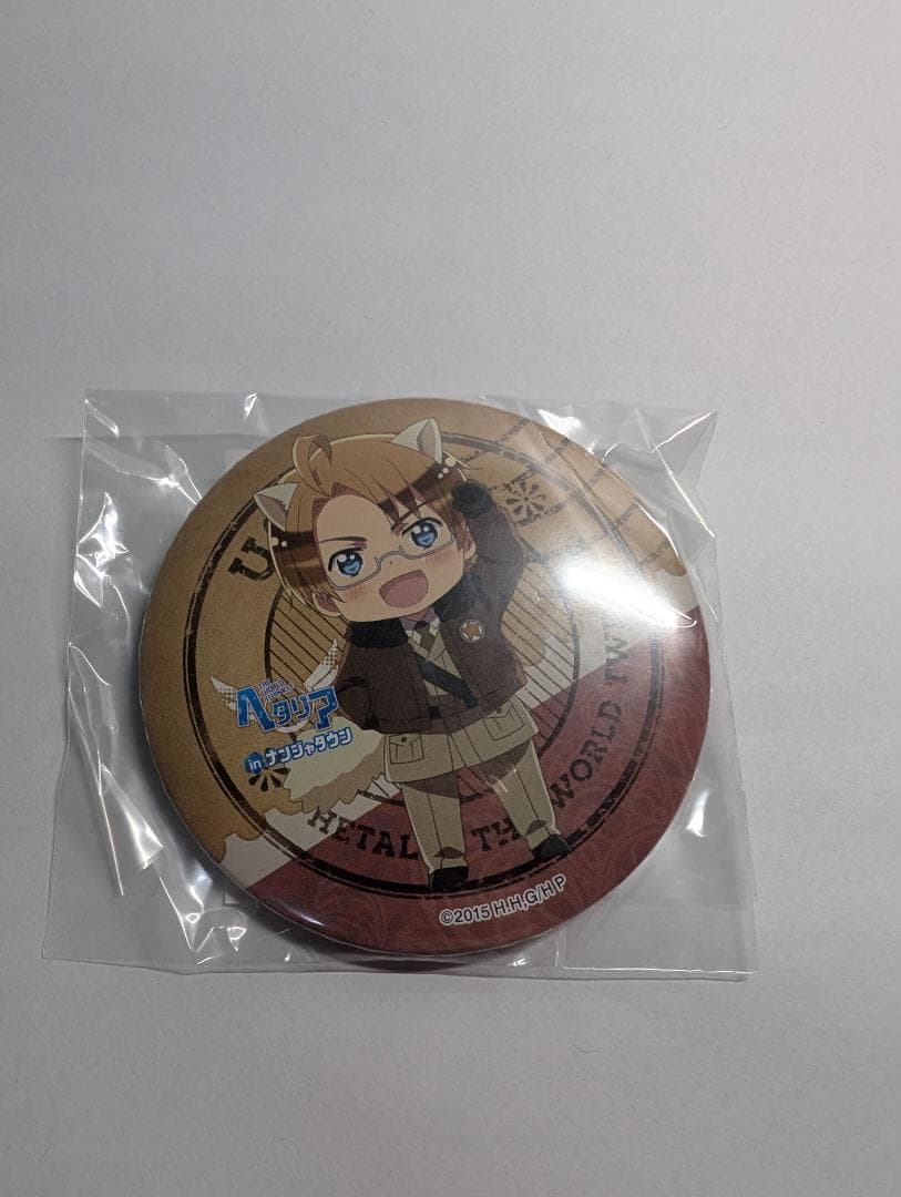 【未開封】ヘタリア ナンジャタウンコラボ 猫耳缶バッジ 9点セット