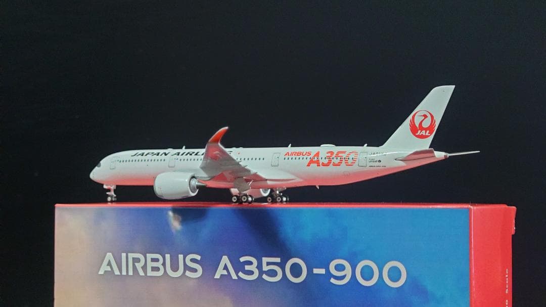 Phoenix A350-900 Red Decal 1/400 ダイキャスト