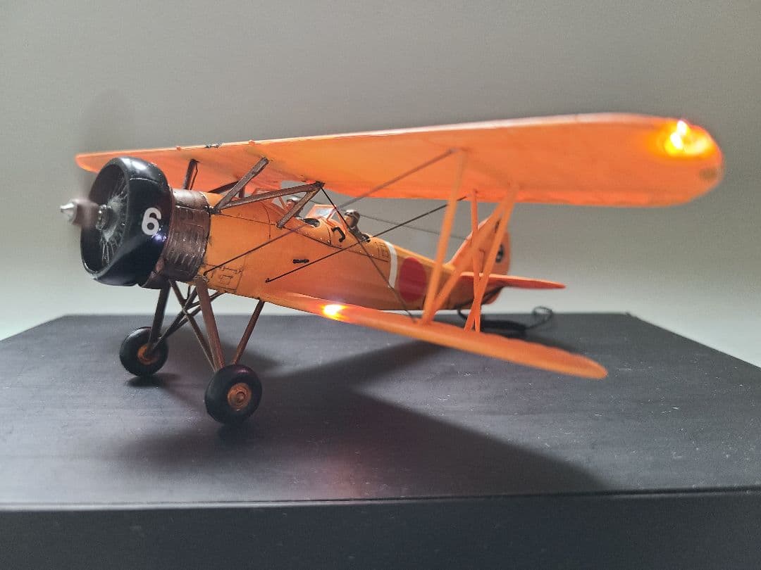 九五式一型乙中間練習機(赤とんぼ) リアルモーターライズ ニチモ1/48完成品