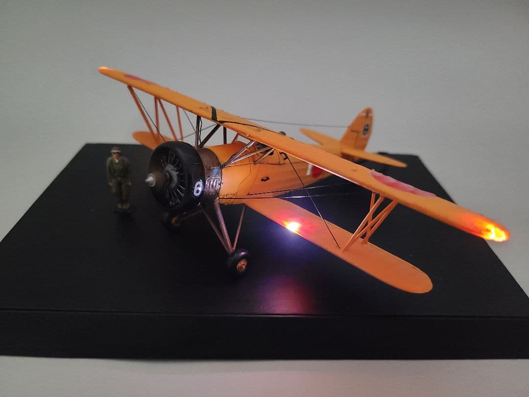九五式一型乙中間練習機(赤とんぼ) リアルモーターライズ ニチモ1/48完成品
