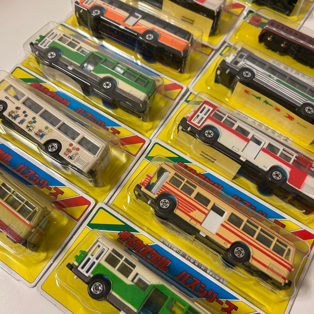 【新品未使用】 ダイカスケール　バスシリーズ10台 電車シリーズ1台　セット