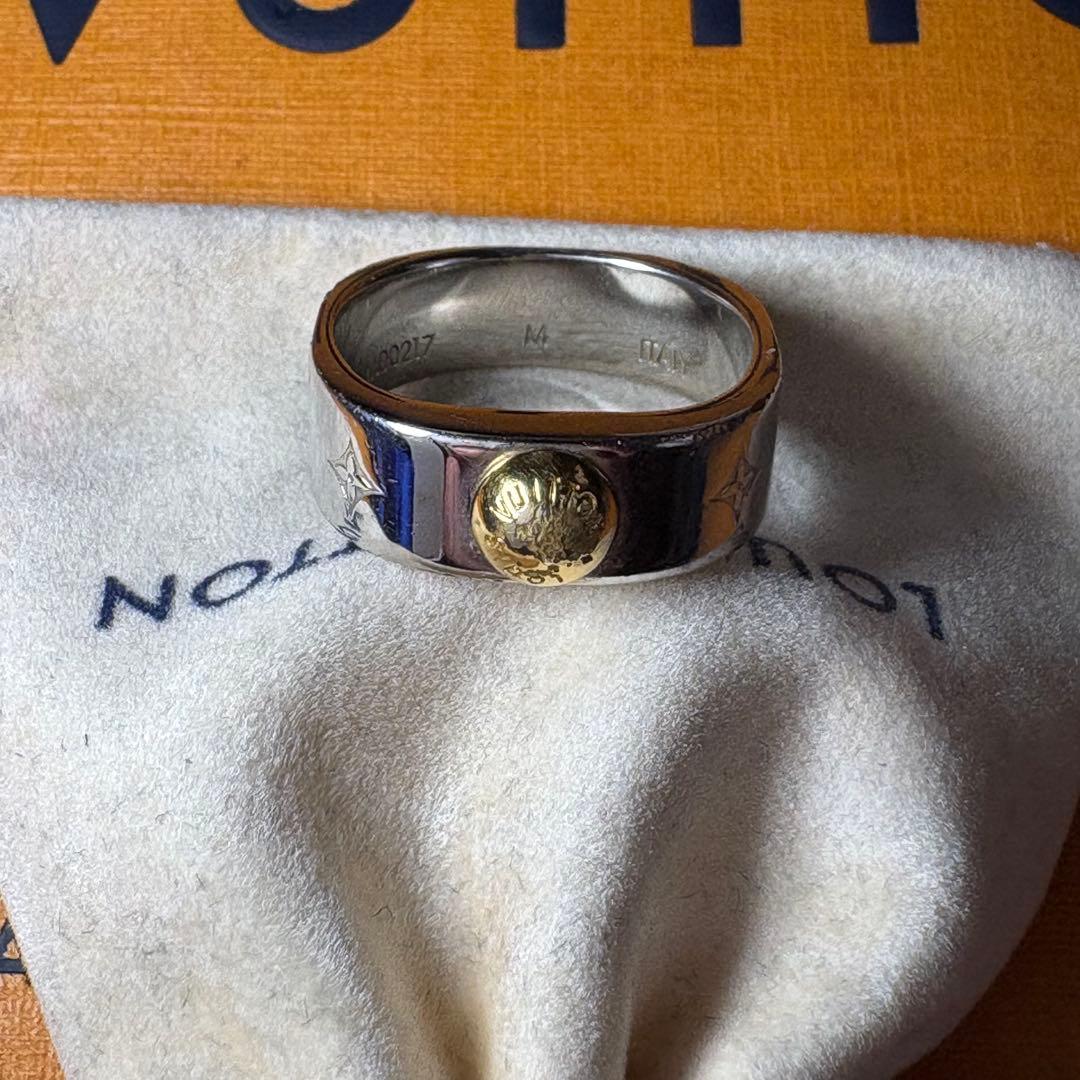 LOUIS VUITTON M00217 リングナノグラム モノグラム リング