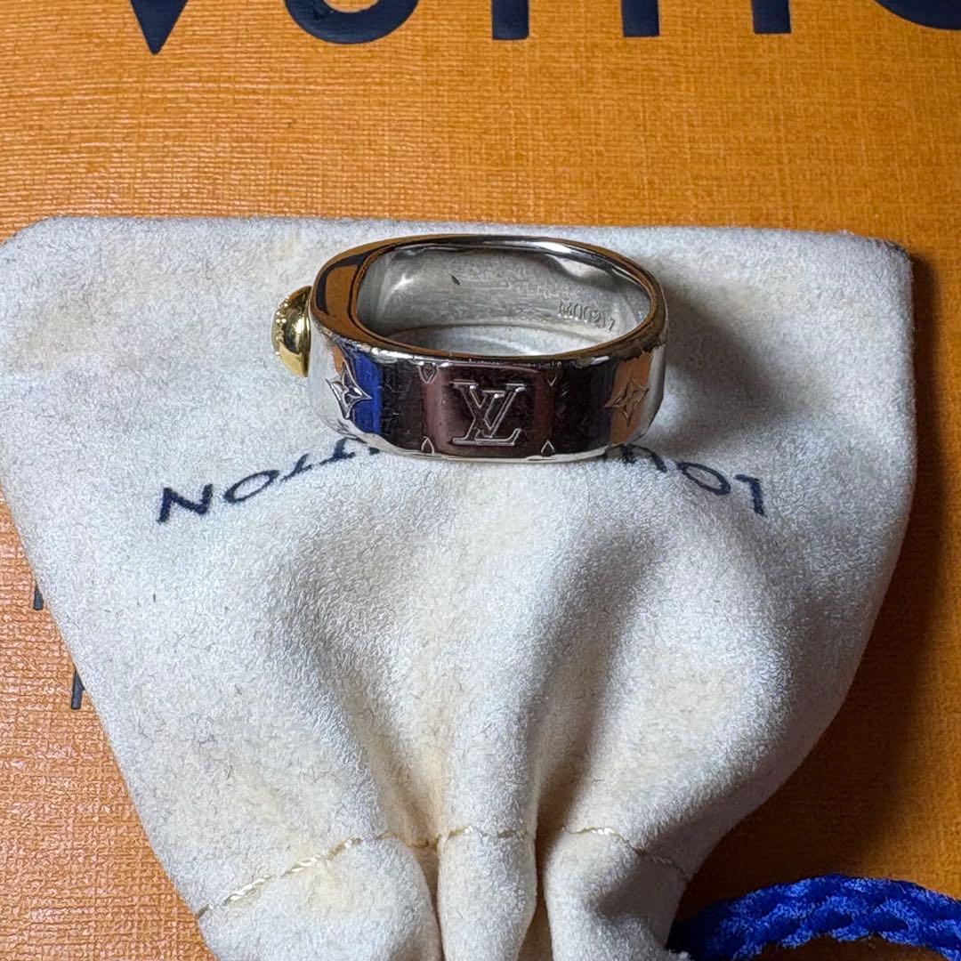 LOUIS VUITTON M00217 リングナノグラム モノグラム リング