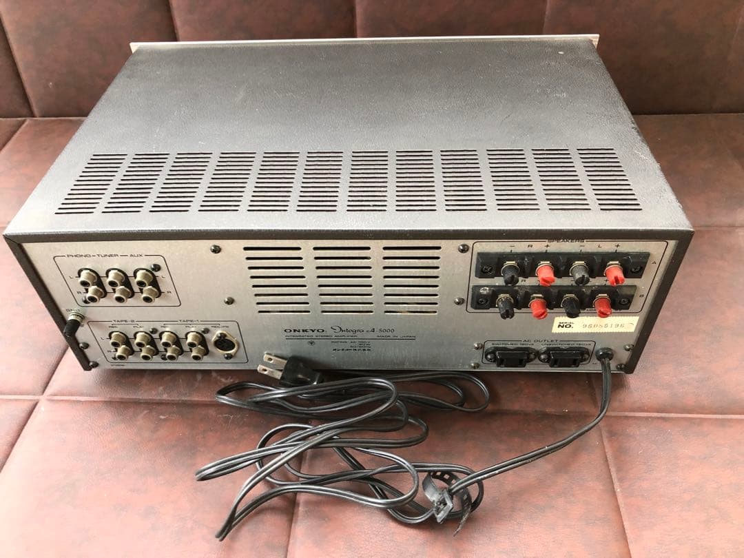 OMKYO プリメインアンプ　A-5000 　動作確認済み(J56)