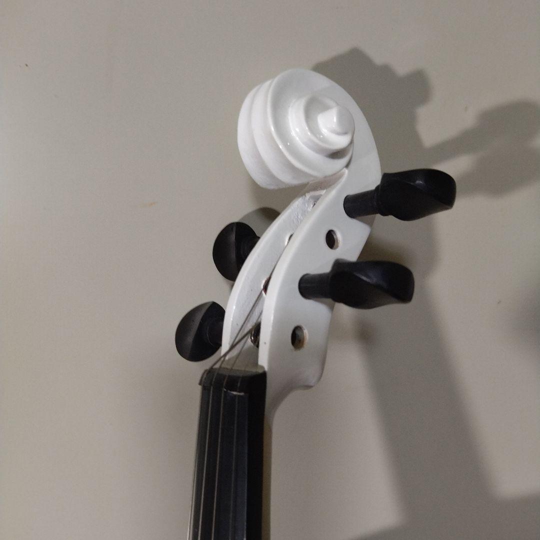 ♥即、使用可♥新品未使用品♥特価♥純白のバイオリ4/4♥弓ケース松脂付き