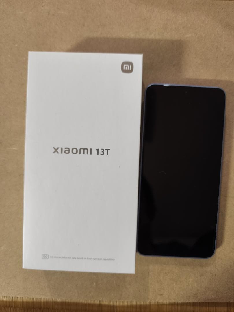 Xiaomi 13T 8G 256GBアルパインブルー　UQモバイル　未使用