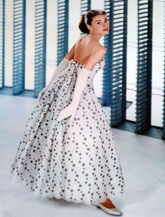 写真 オードリー ヘプバーン 額縁入り 映画パリの恋人