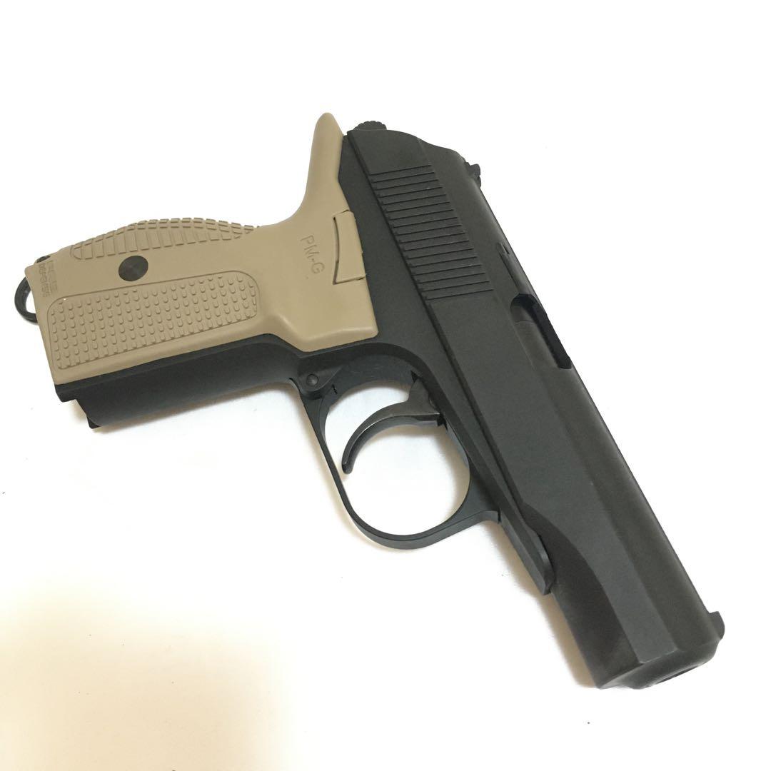 か*ン様 【本革ホルスター＆マガジン5本?!】KSC マカロフ PMG HW ガ