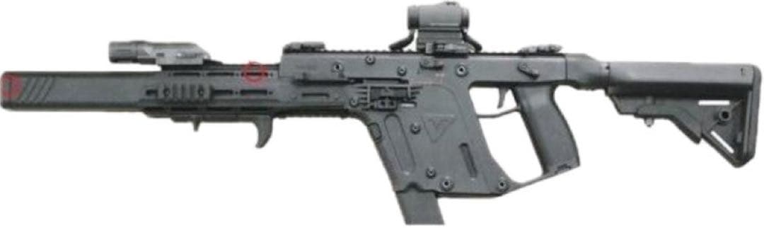 ブラック アルミ ハンドガード KRISS Vector angry gun