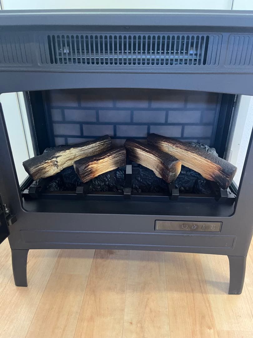 QVCジャパン　フェイク暖炉型　電気ファンヒーター　DFI-5010-01