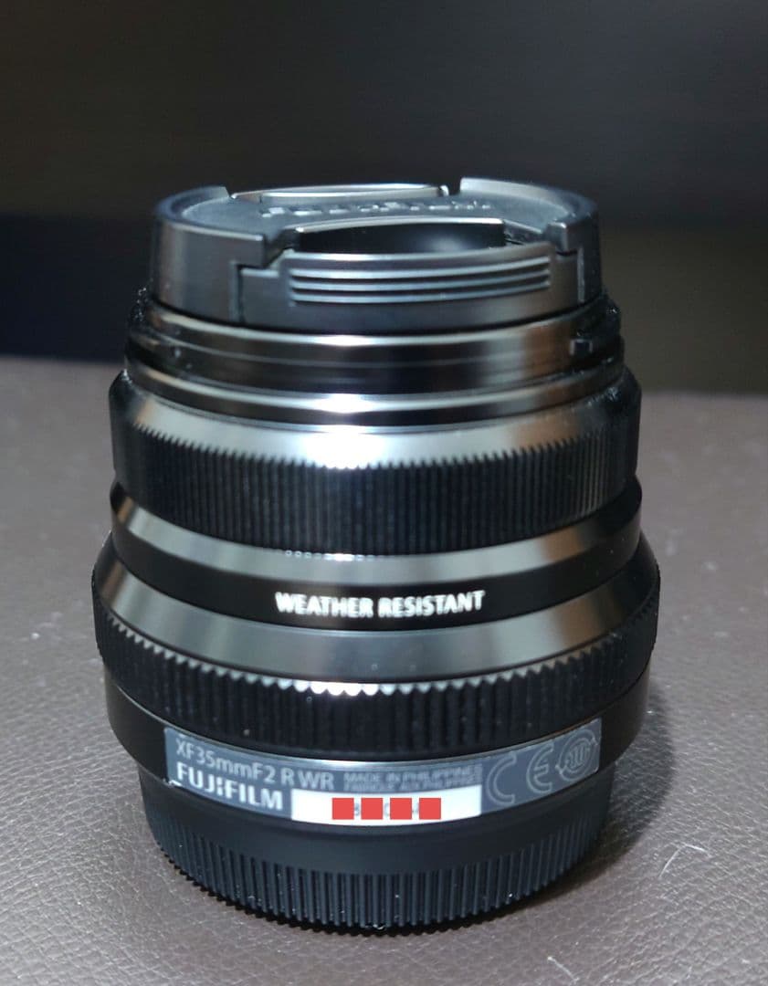 【超美品】Fujinon 富士フイルム　XF35mmF2 R WR レンズ