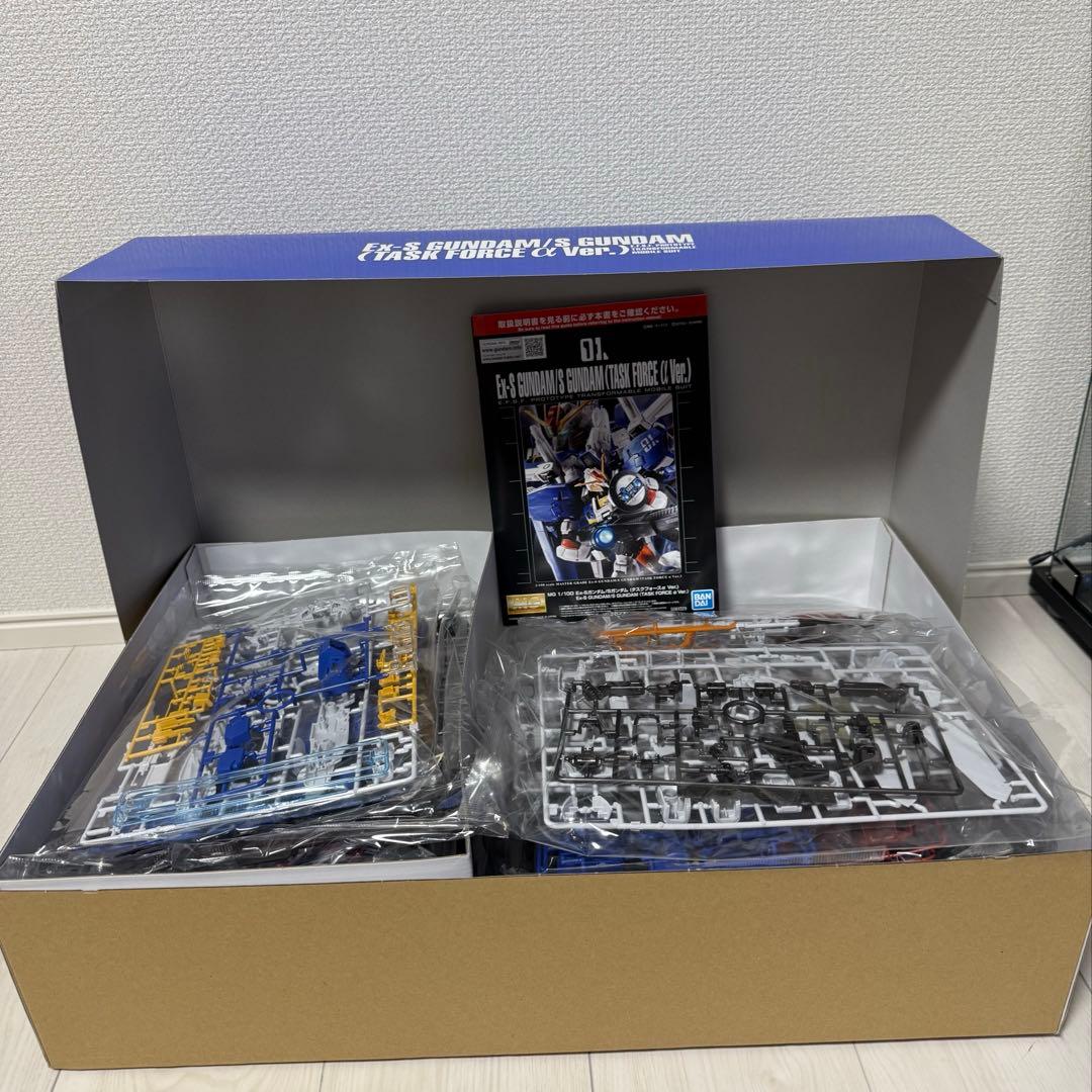 ＭＧ 1/100 Ｅｘ-Ｓガンダム/Ｓガンダム (タスクフォースα Ｖｅｒ.)