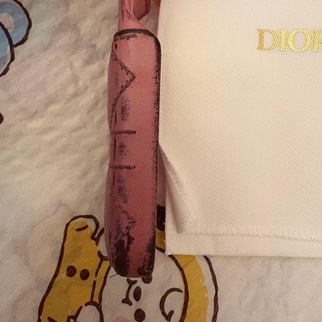 lady Dior iPhone16ケース　ディオール　ピンク　スマホケース