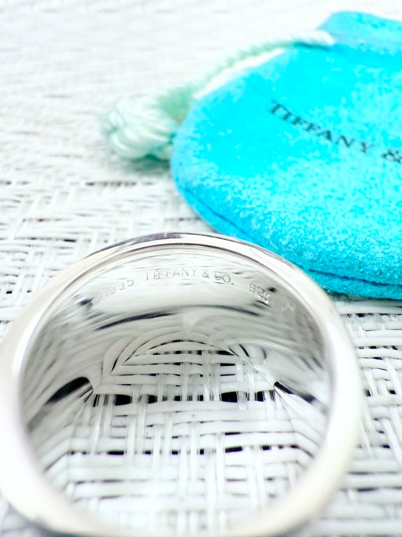 ティファニー　アトラス　ワイド　指輪　リング　10号　研磨仕上済美品 925