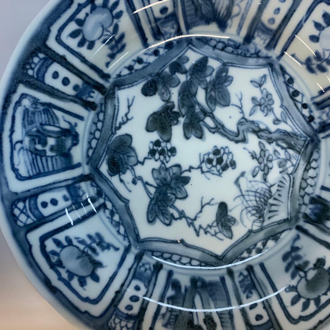 中国染付お皿2点