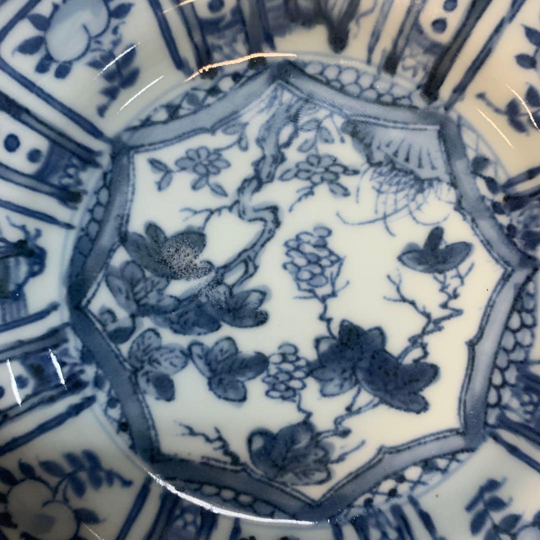 中国染付お皿2点