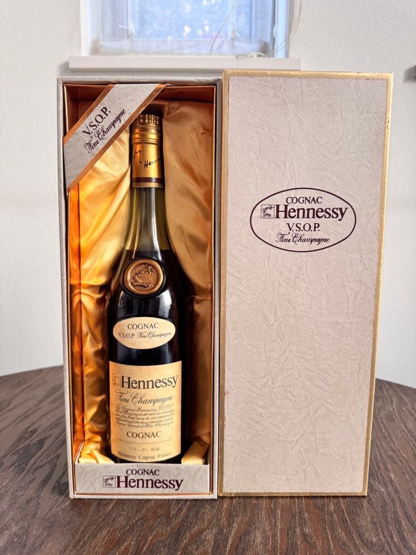 未開栓　Hennessy VSOP ブランデー　ボックス入り